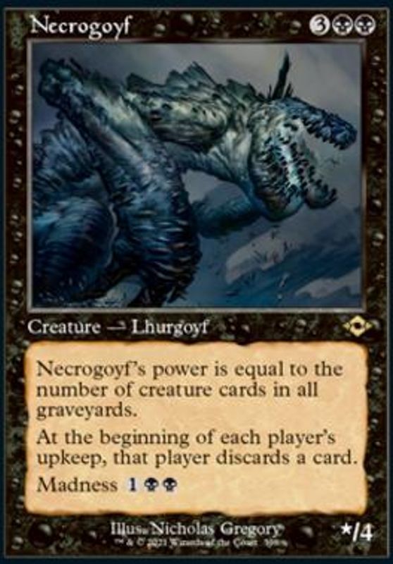 Necrogoyf (Retro Frame)