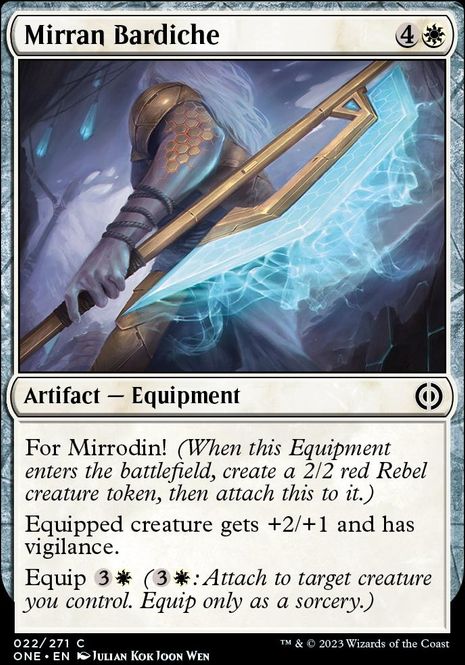 Hovedbilde Mirran Bardiche (foil)