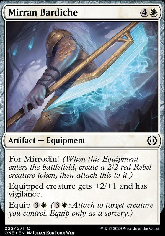 Mirran Bardiche (foil)