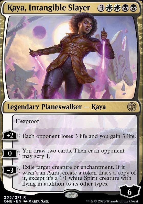 Kaya, Intangible Slayer (foil)