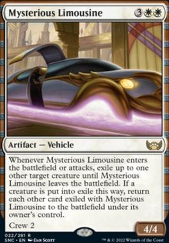 Mysterious Limousine