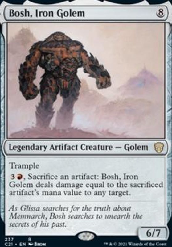 Bosh, Iron Golem