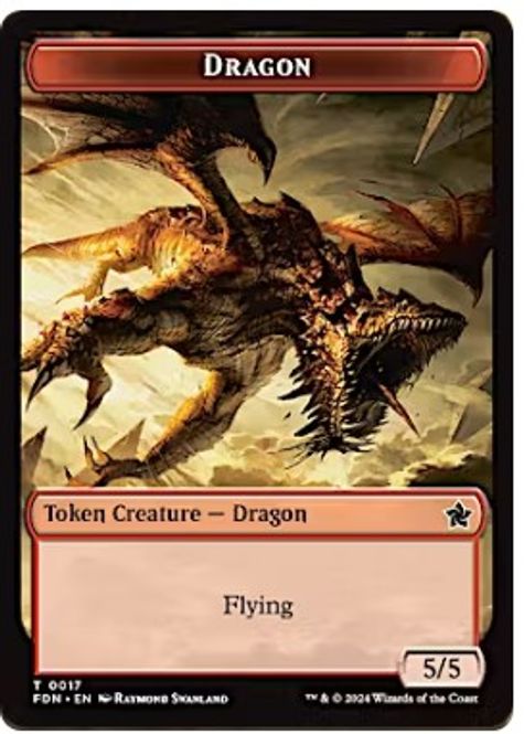 Hovedbilde Dragon Token (0017)