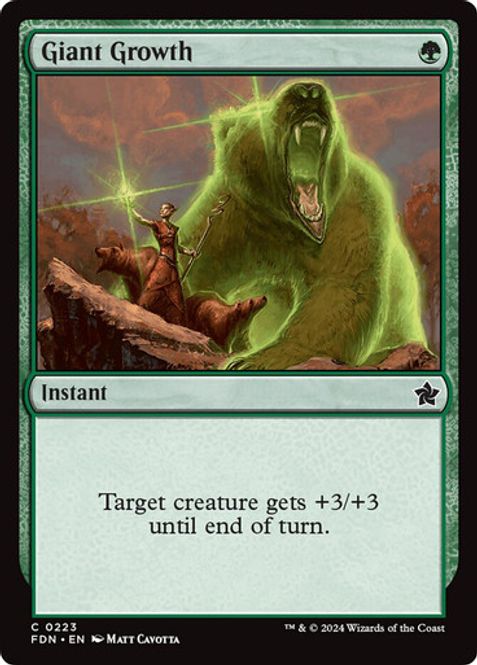 Hovedbilde Giant Growth (Foil)