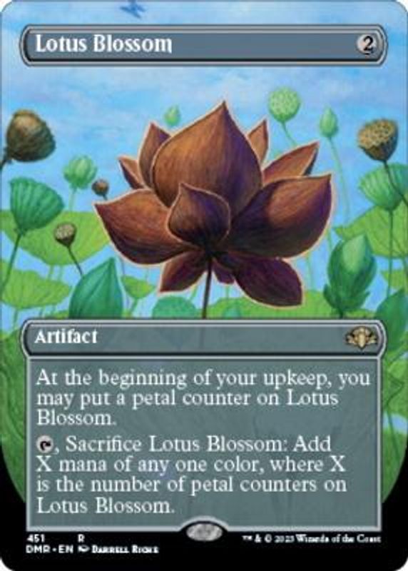 Lotus Blossom (Borderless) (foil)