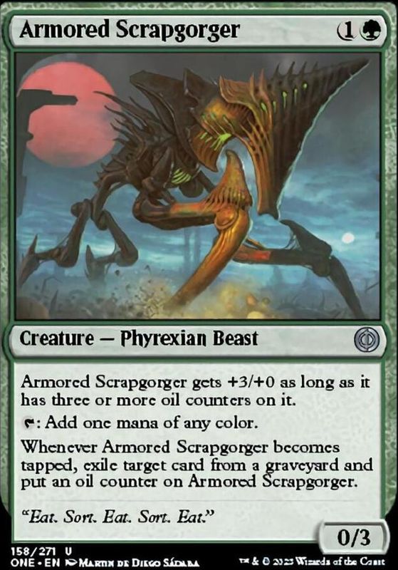 Armored Scrapgorger (foil)