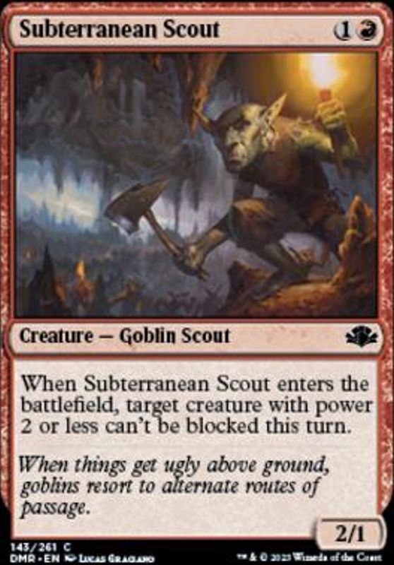 Subterranean Scout