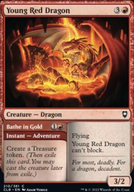 Young Red Dragon (foil)
