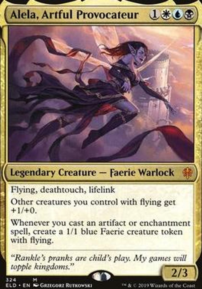 Alela, Artful Provocateur (Brawl Deck Card)