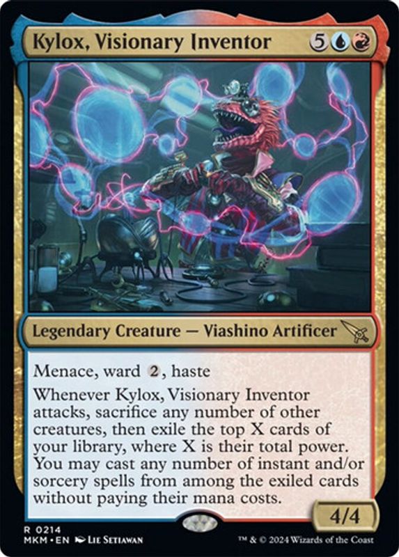 Kylox, Visionary Inventor