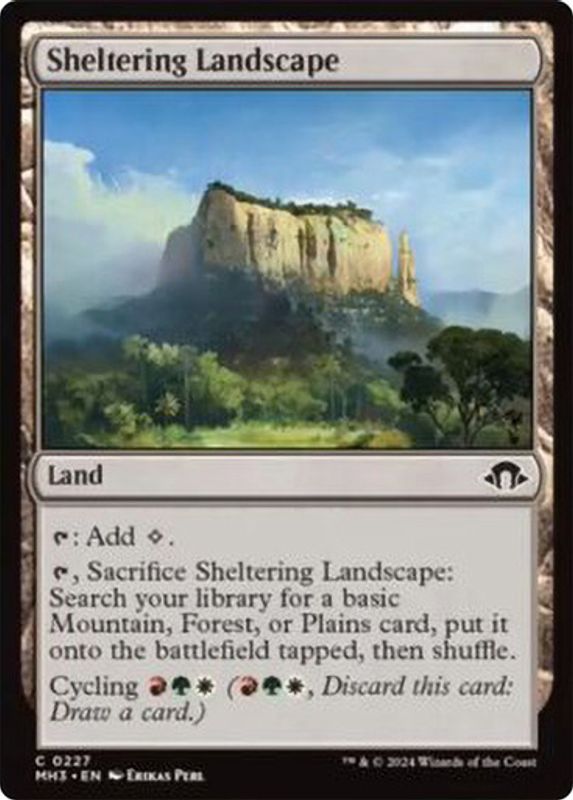 Sheltering Landscape (Foil)