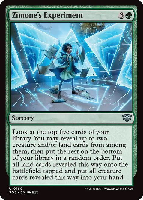 Hovedbilde Zimone's Experiment (Foil)