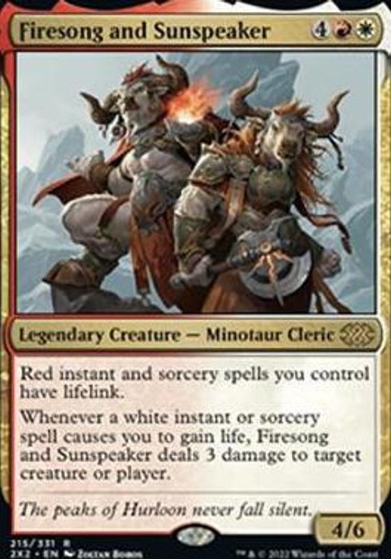 Firesong and Sunspeaker