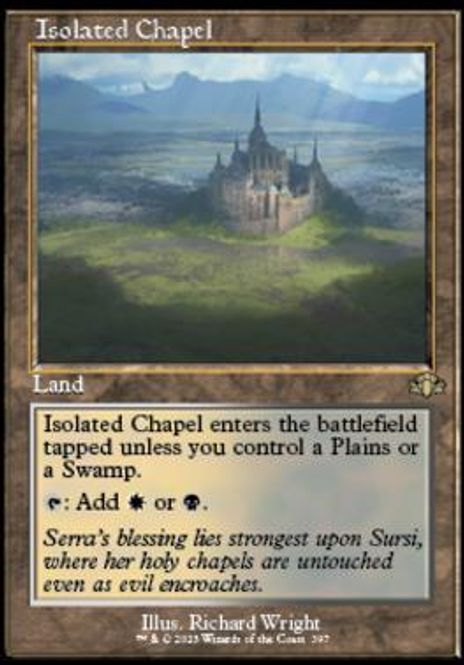 Hovedbilde Isolated Chapel (Retro Frame)