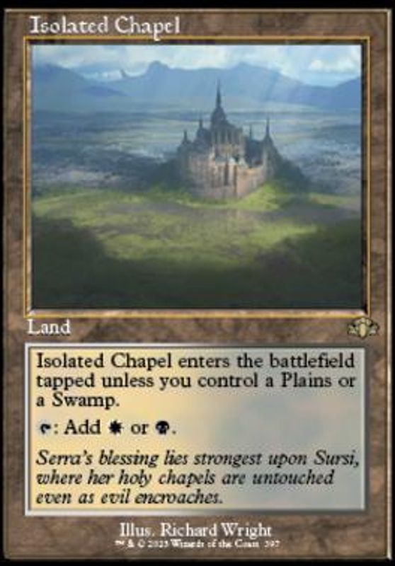 Isolated Chapel (Retro Frame)