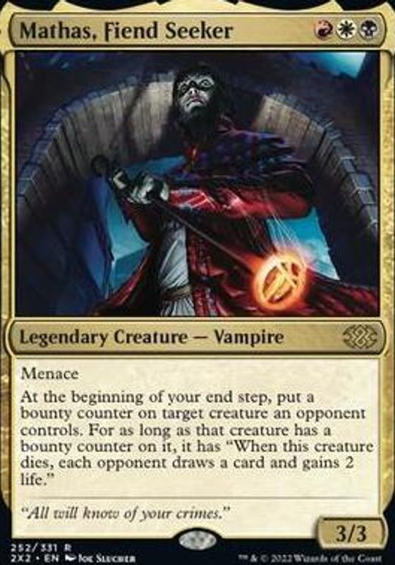 Mathas, Fiend Seeker (foil)